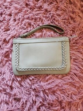 ✨️Women's Braided Trim Wristlet Clutch - Mint Green